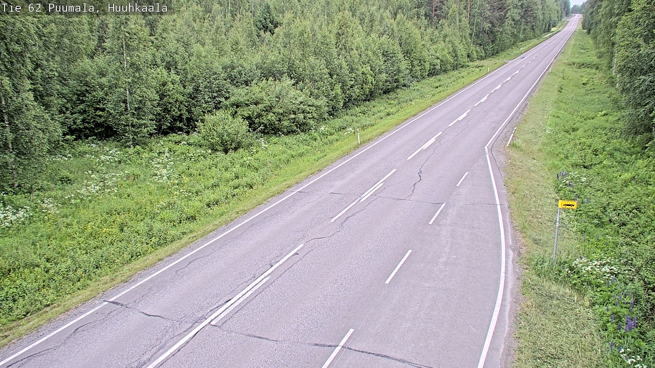 Kelikamerat Kuva Tie 62 Puumala, Huuhkaala, Puumala, Etelä-Savo