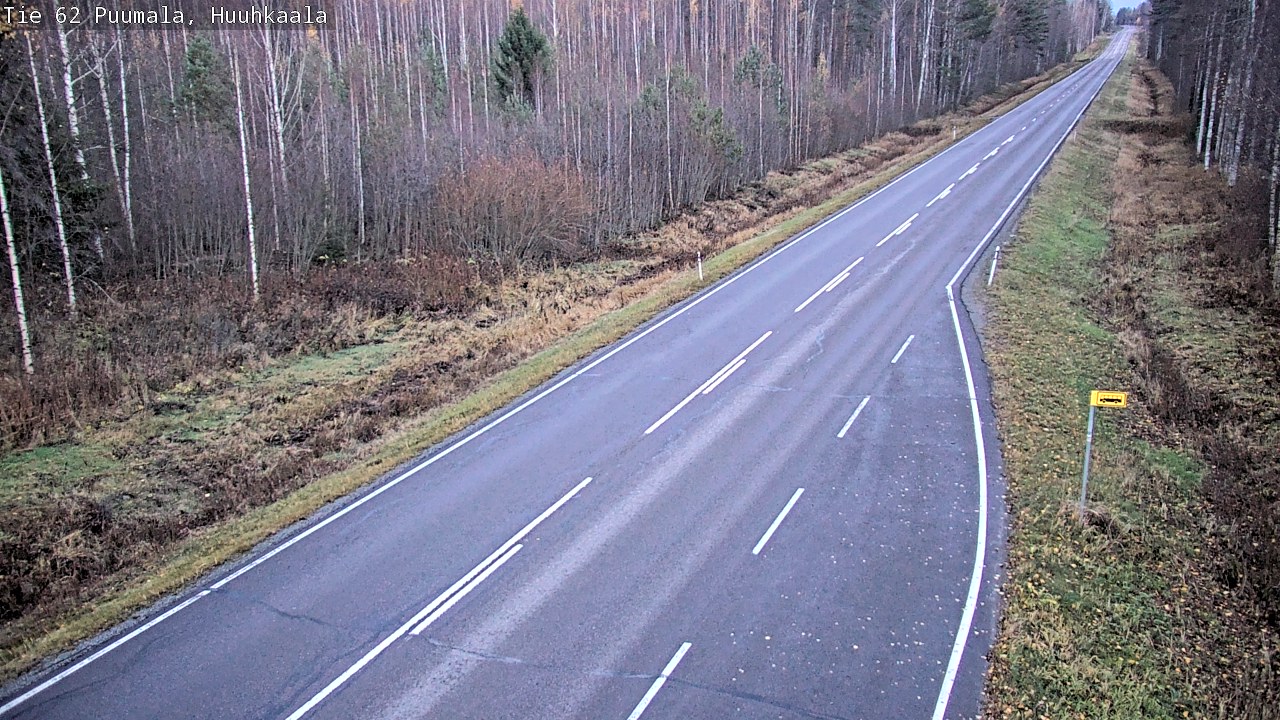 Kelikamerat Kuva Tie 62 Puumala, Huuhkaala, Puumala, Etelä-Savo