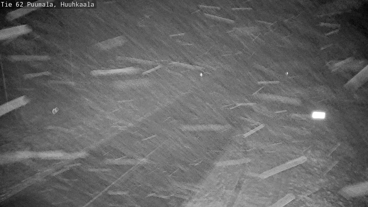 Weather Camera Image Väg 62 Puumala, Huuhkaala, Puumala, Etelä-Savo