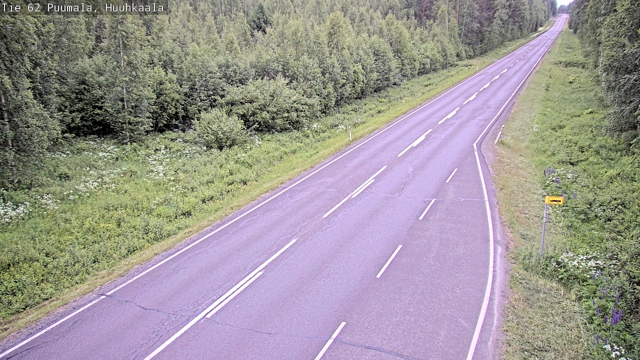 Kelikamerat Kuva Tie 62 Puumala, Huuhkaala, Puumala, Etelä-Savo