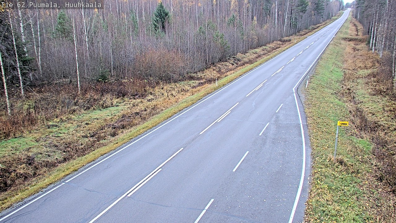 Kelikamerat Kuva Tie 62 Puumala, Huuhkaala, Puumala, Etelä-Savo