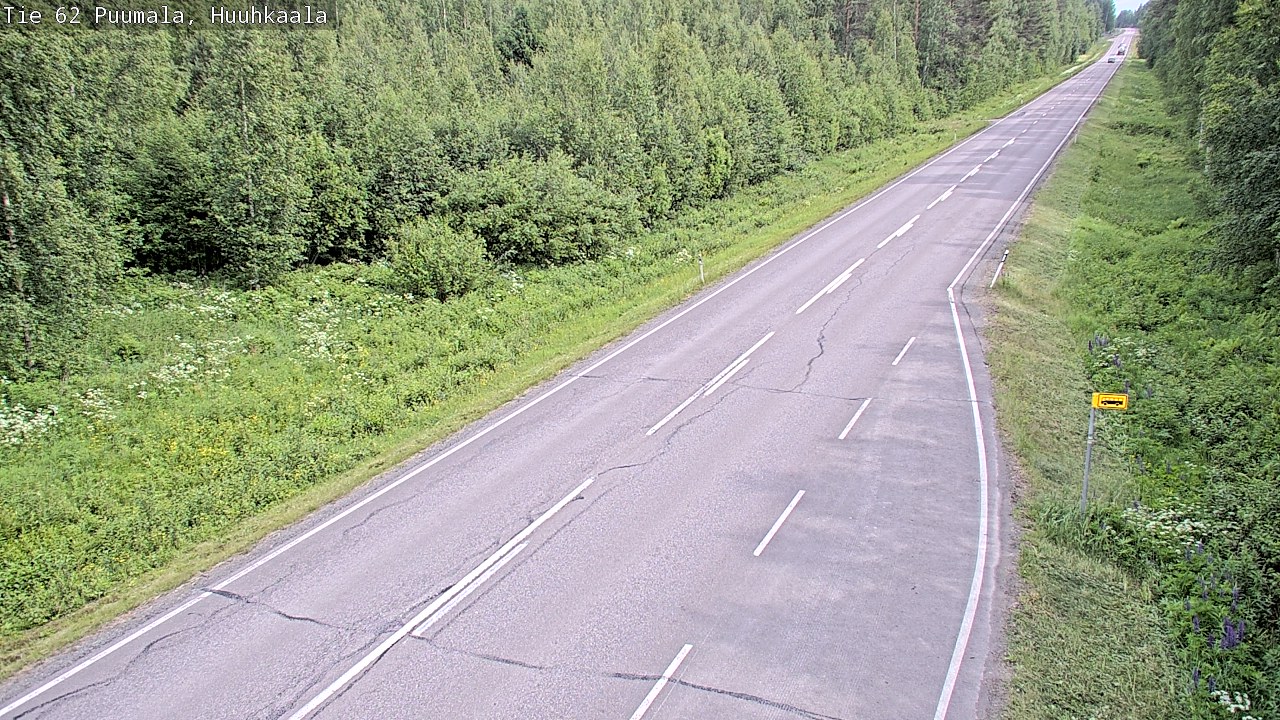 Kelikamerat Kuva Tie 62 Puumala, Huuhkaala, Puumala, Etelä-Savo