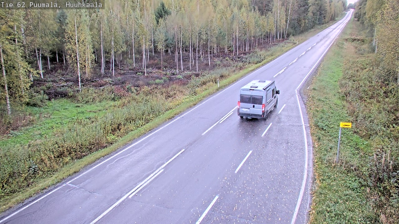 Weather Camera Image Road 62 Puumala, Huuhkaala, Puumala, Etelä-Savo