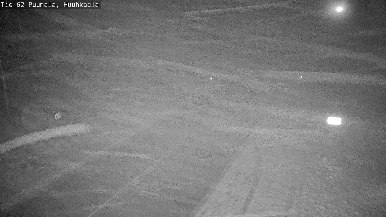Weather Camera Image Väg 62 Puumala, Huuhkaala, Puumala, Etelä-Savo
