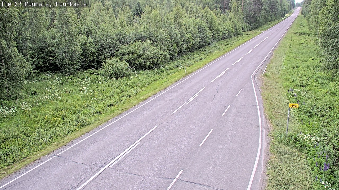 Kelikamerat Kuva Tie 62 Puumala, Huuhkaala, Puumala, Etelä-Savo