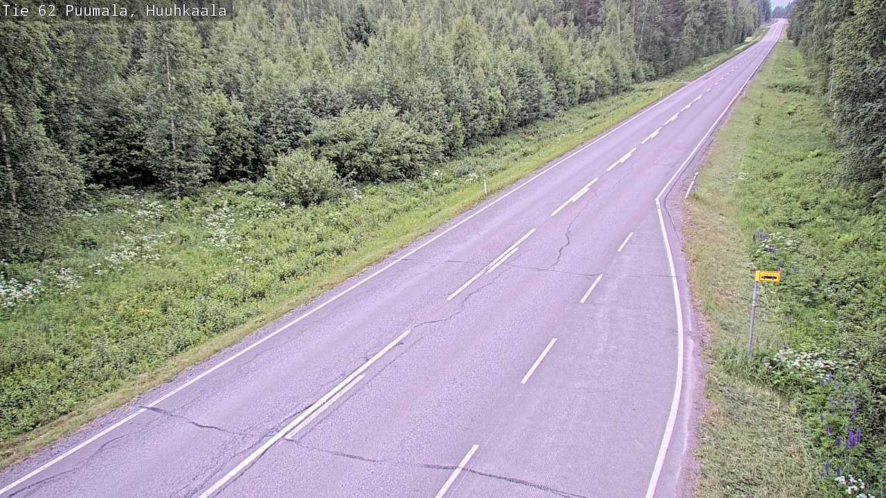 Kelikamerat Kuva Tie 62 Puumala, Huuhkaala, Puumala, Etelä-Savo
