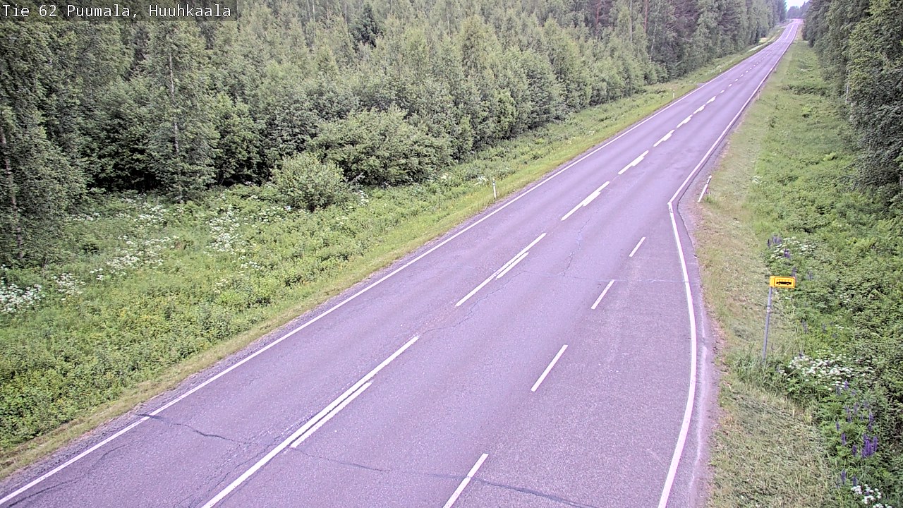 Kelikamerat Kuva Tie 62 Puumala, Huuhkaala, Puumala, Etelä-Savo