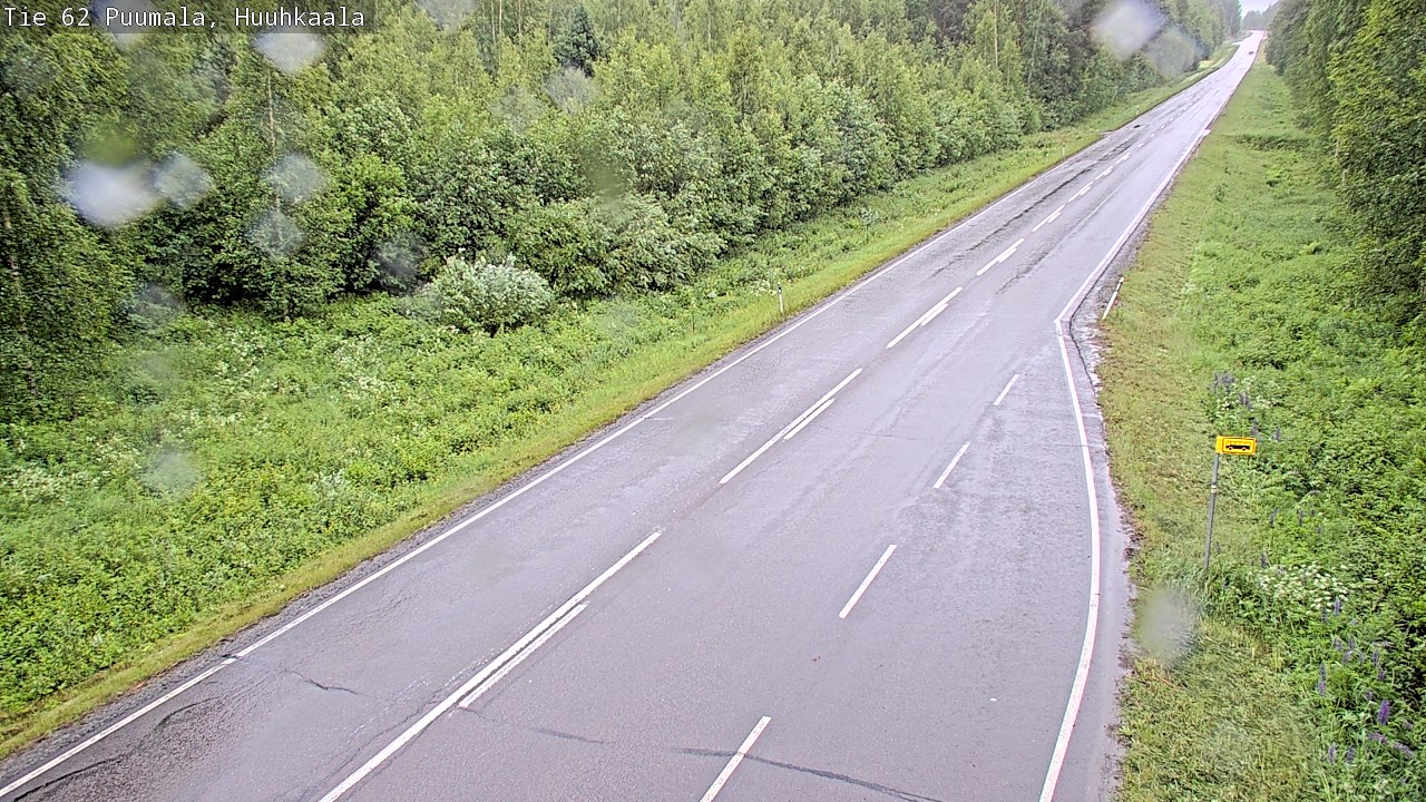Weather Camera Image Road 62 Puumala, Huuhkaala, Puumala, Etelä-Savo