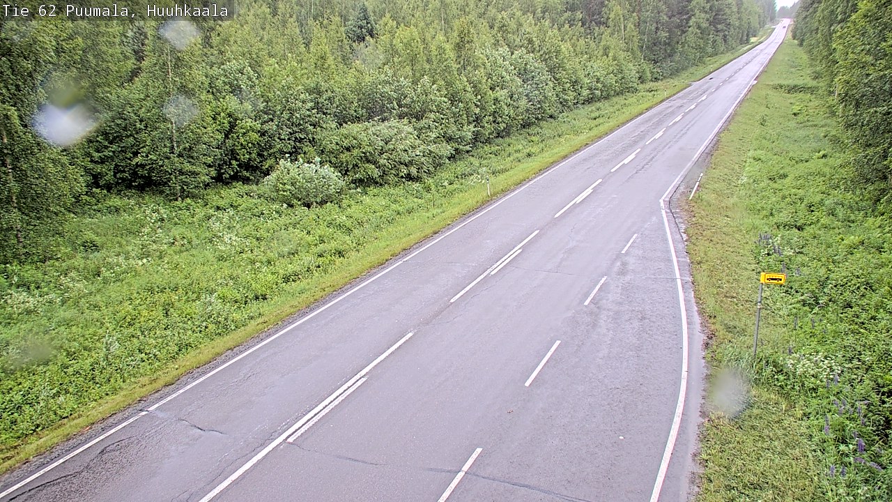 Weather Camera Image Road 62 Puumala, Huuhkaala, Puumala, Etelä-Savo