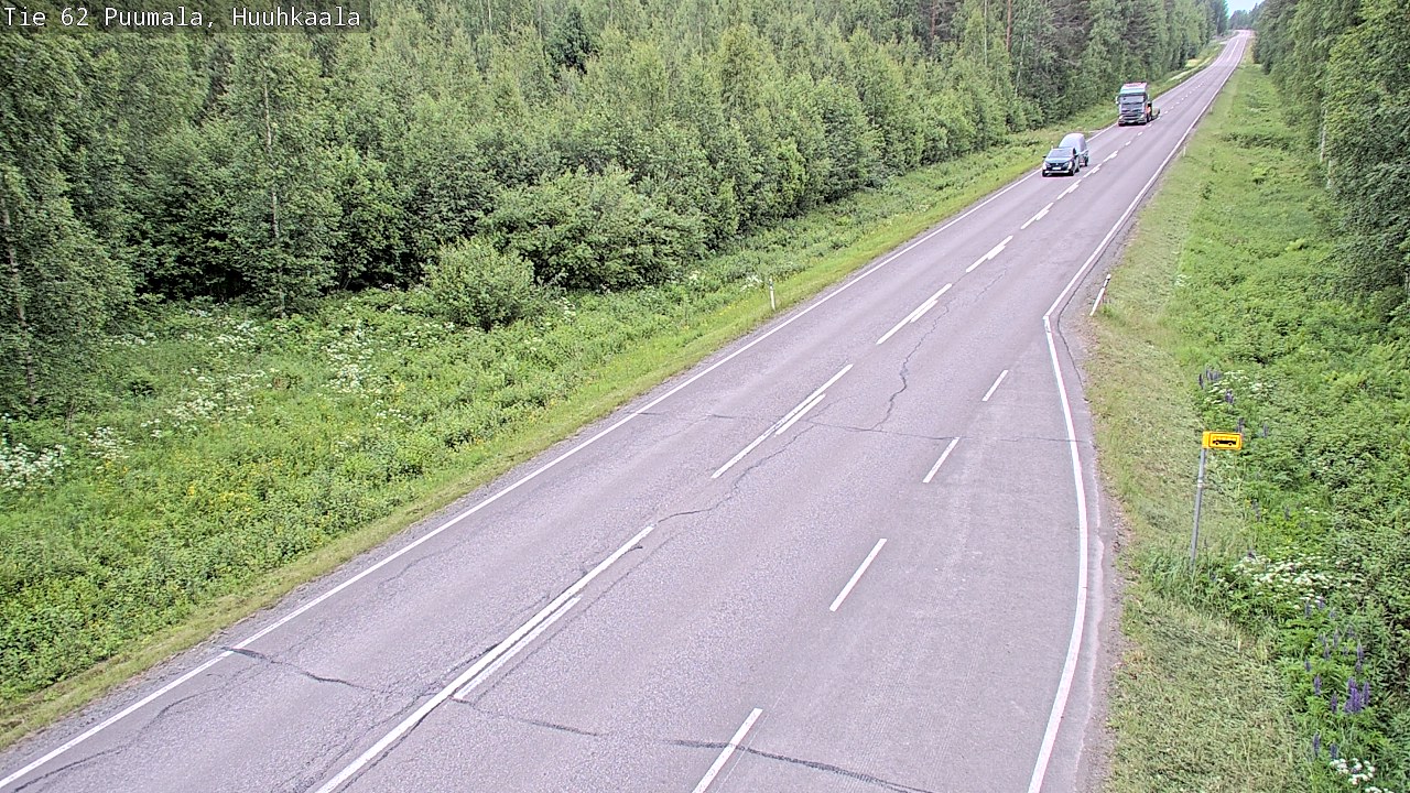 Kelikamerat Kuva Tie 62 Puumala, Huuhkaala, Puumala, Etelä-Savo