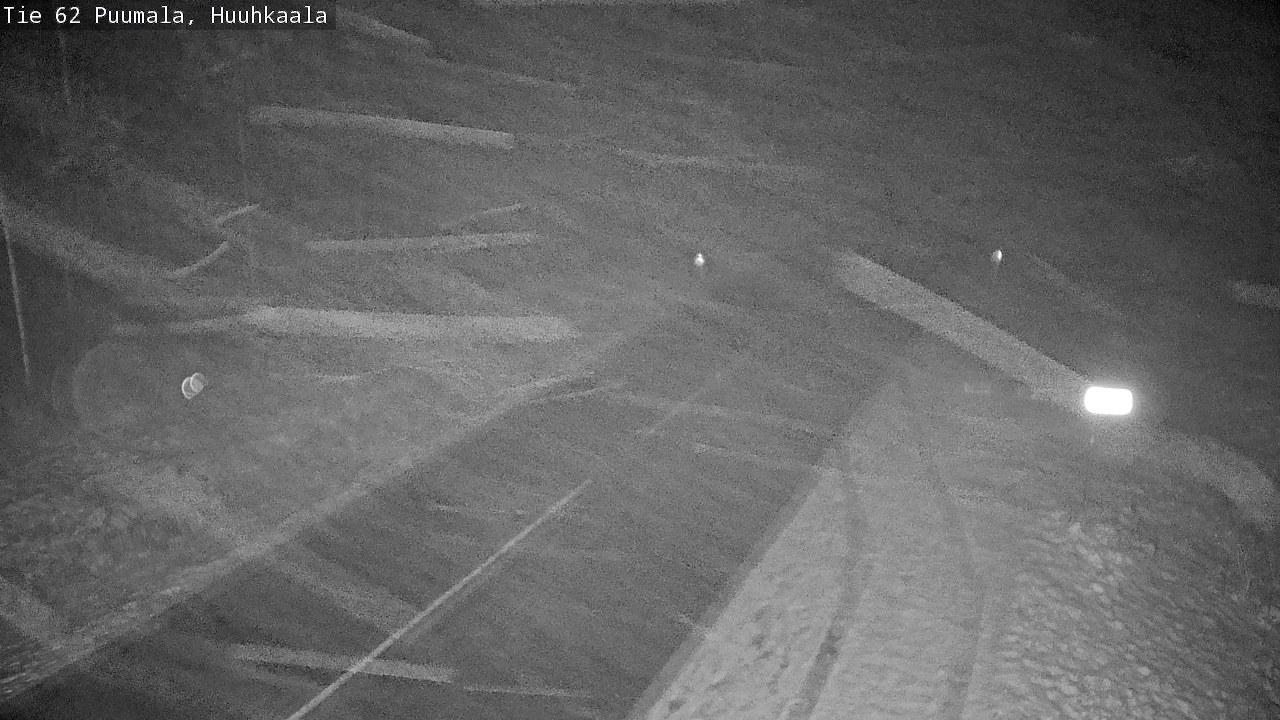 Weather Camera Image Väg 62 Puumala, Huuhkaala, Puumala, Etelä-Savo