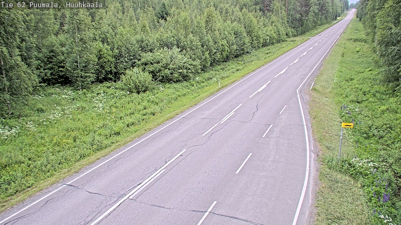 Kelikamerat Kuva Tie 62 Puumala, Huuhkaala, Puumala, Etelä-Savo