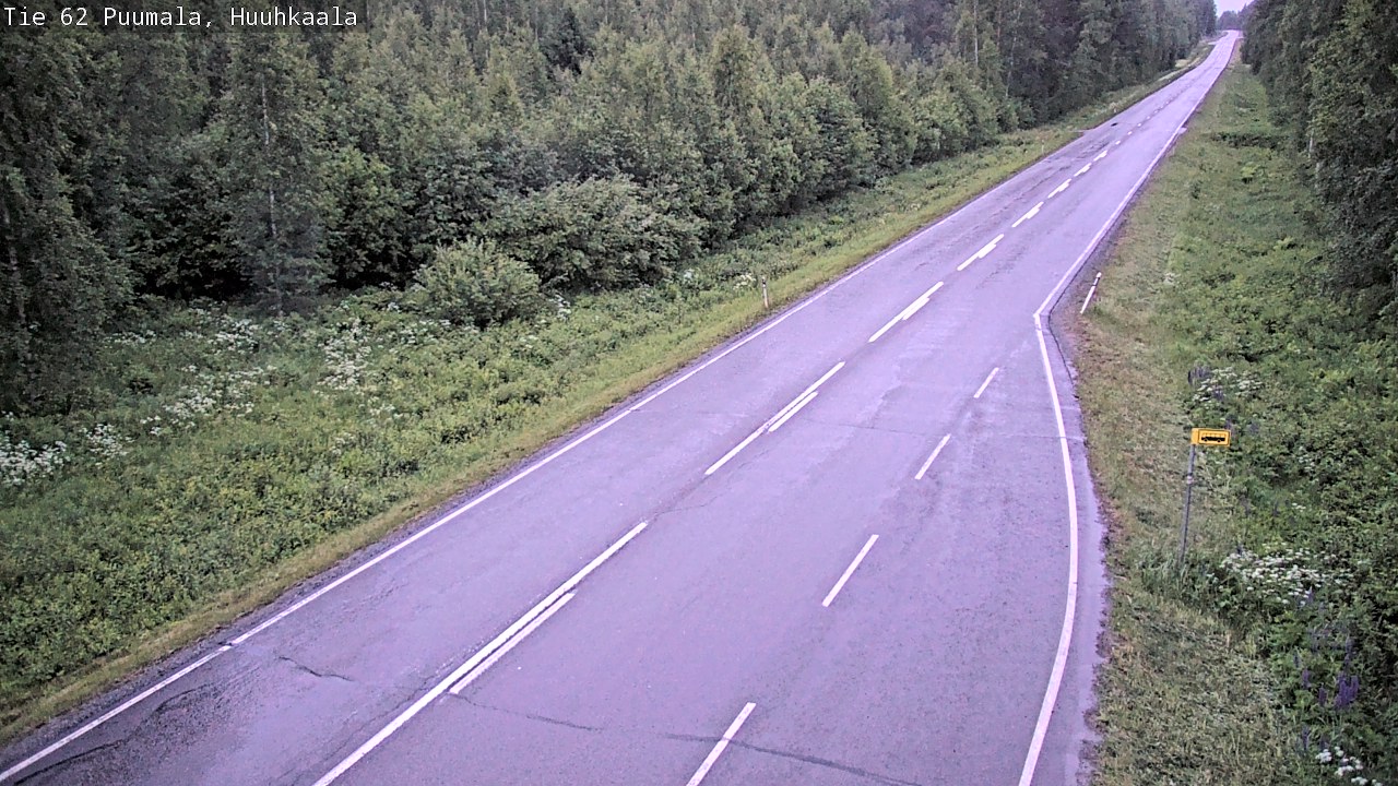 Kelikamerat Kuva Tie 62 Puumala, Huuhkaala, Puumala, Etelä-Savo