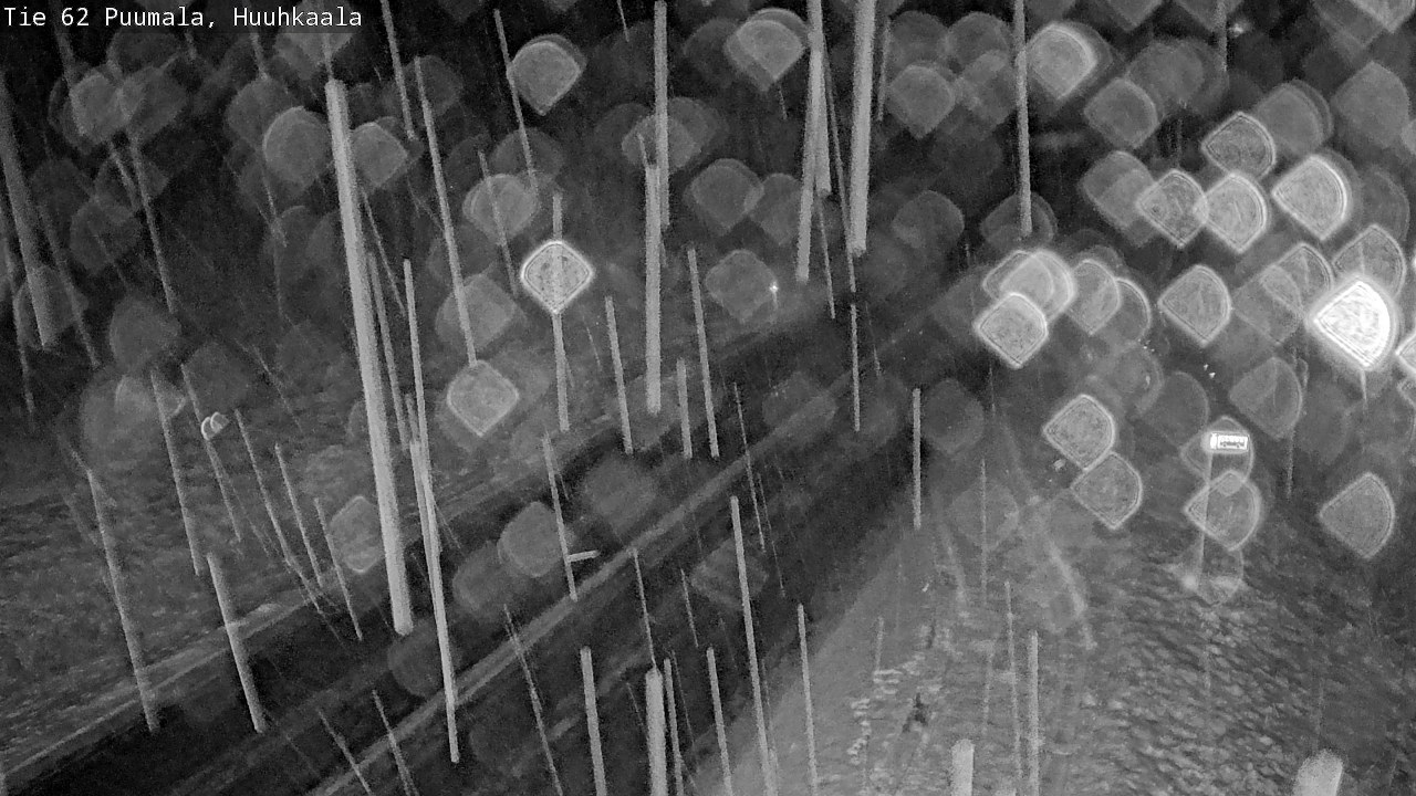 Weather Camera Image Väg 62 Puumala, Huuhkaala, Puumala, Etelä-Savo