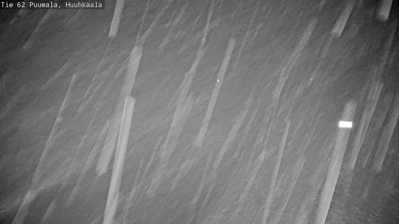 Weather Camera Image Väg 62 Puumala, Huuhkaala, Puumala, Etelä-Savo