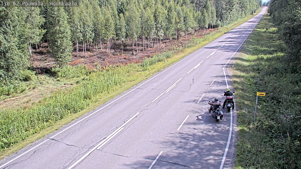 Kelikamerat Kuva Tie 62 Puumala, Huuhkaala, Puumala, Etelä-Savo