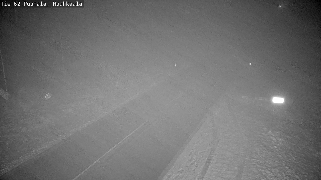 Weather Camera Image Väg 62 Puumala, Huuhkaala, Puumala, Etelä-Savo