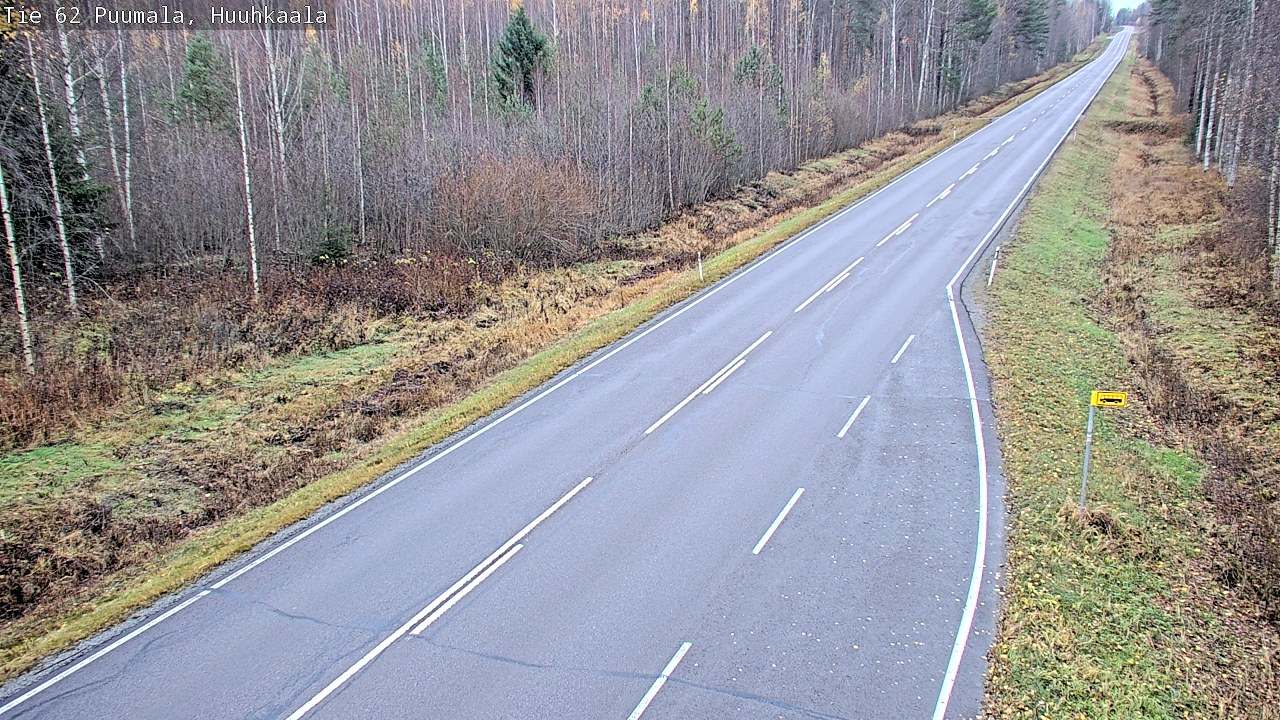 Kelikamerat Kuva Tie 62 Puumala, Huuhkaala, Puumala, Etelä-Savo