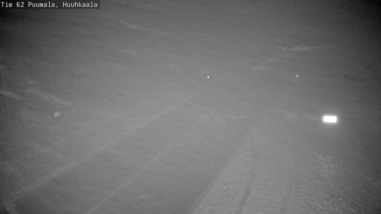 Weather Camera Image Väg 62 Puumala, Huuhkaala, Puumala, Etelä-Savo