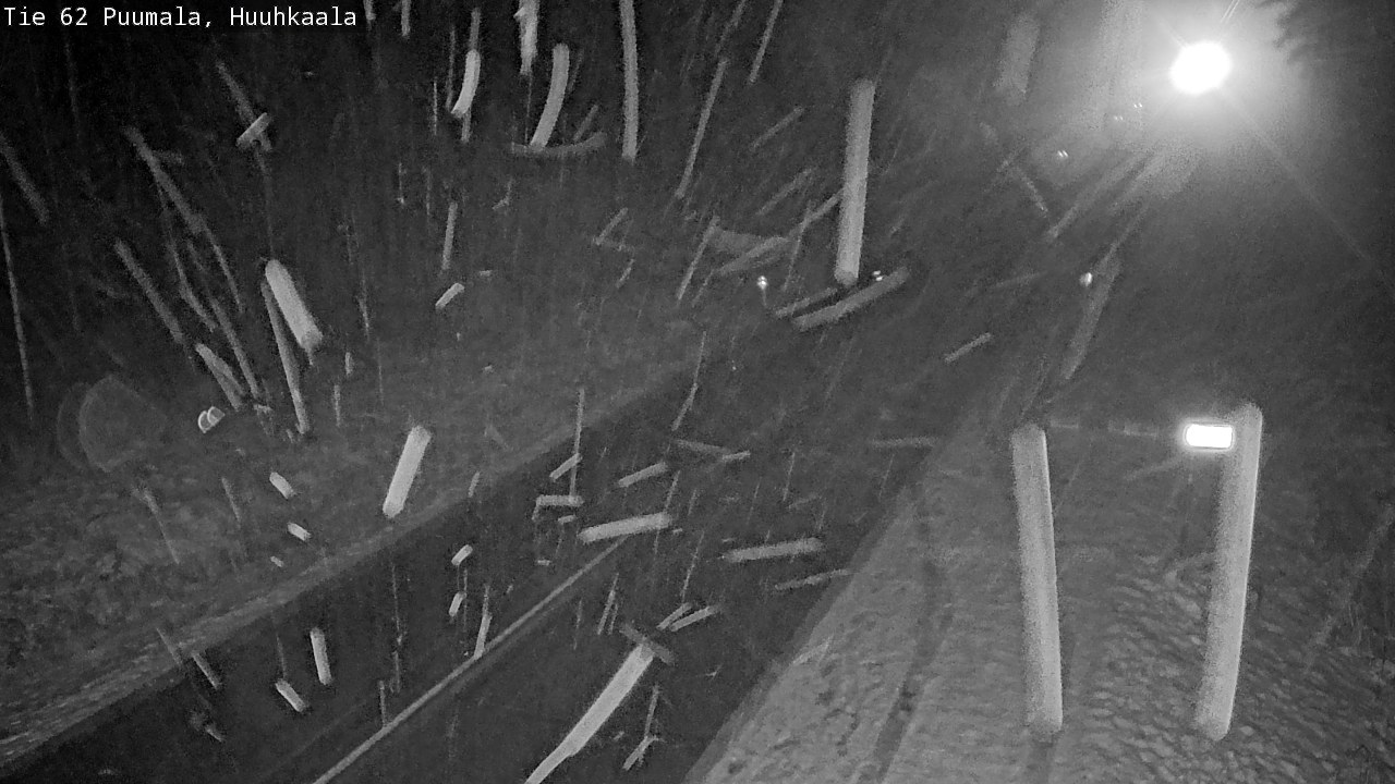 Weather Camera Image Väg 62 Puumala, Huuhkaala, Puumala, Etelä-Savo