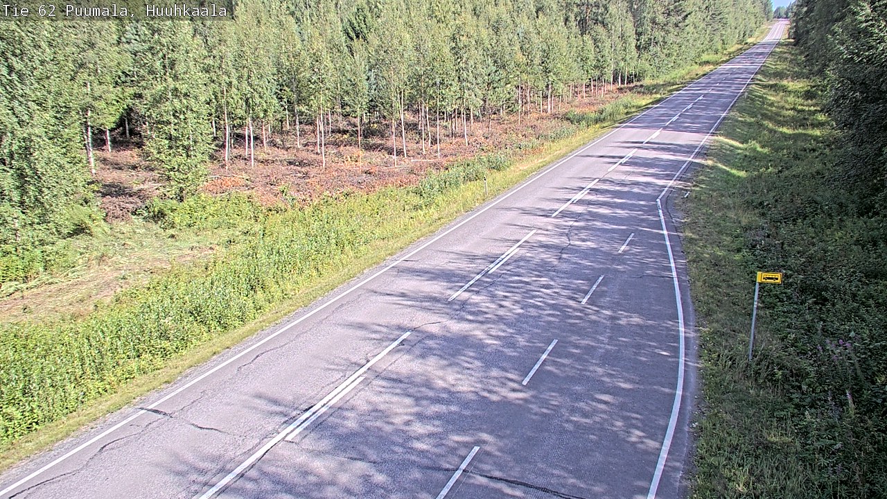 Kelikamerat Kuva Tie 62 Puumala, Huuhkaala, Puumala, Etelä-Savo