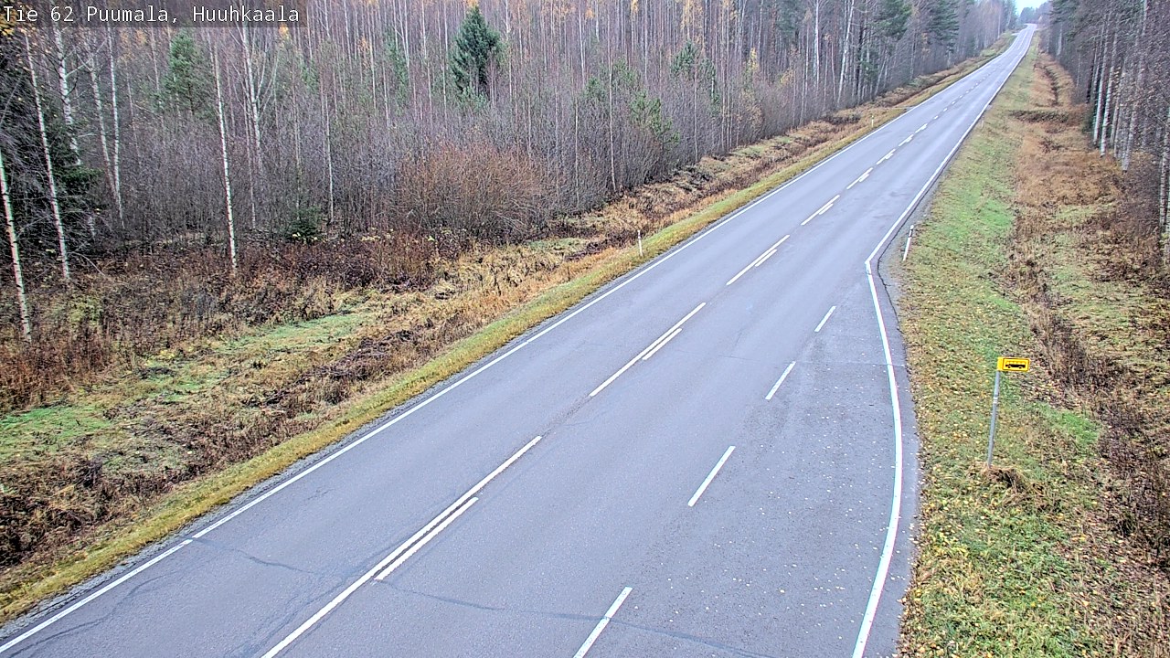 Kelikamerat Kuva Tie 62 Puumala, Huuhkaala, Puumala, Etelä-Savo