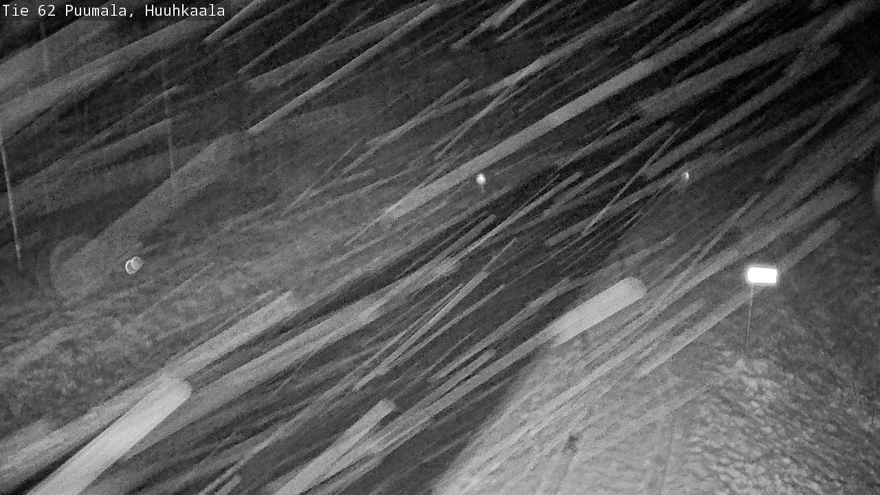 Weather Camera Image Väg 62 Puumala, Huuhkaala, Puumala, Etelä-Savo