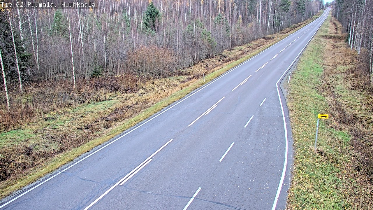 Kelikamerat Kuva Tie 62 Puumala, Huuhkaala, Puumala, Etelä-Savo