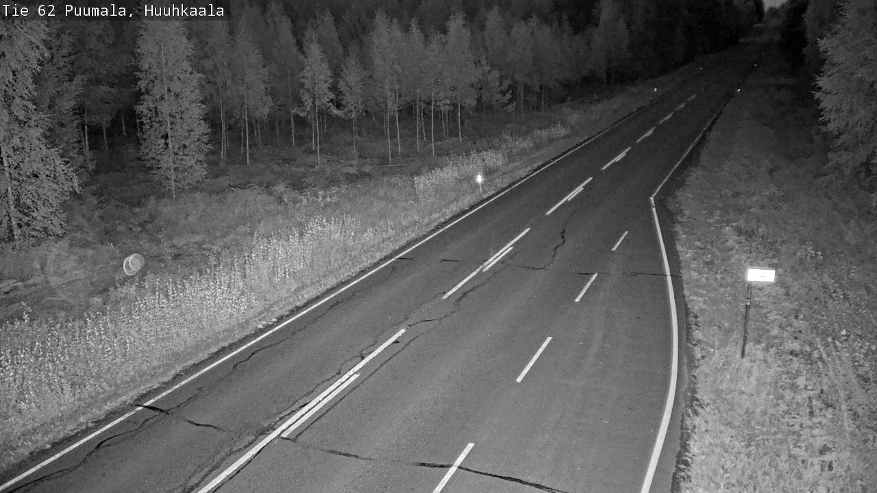 Kelikamerat Kuva Tie 62 Puumala, Huuhkaala, Puumala, Etelä-Savo