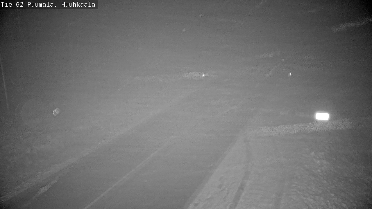 Weather Camera Image Väg 62 Puumala, Huuhkaala, Puumala, Etelä-Savo
