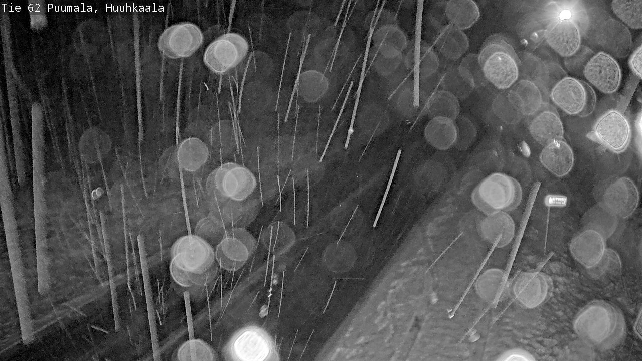 Weather Camera Image Väg 62 Puumala, Huuhkaala, Puumala, Etelä-Savo