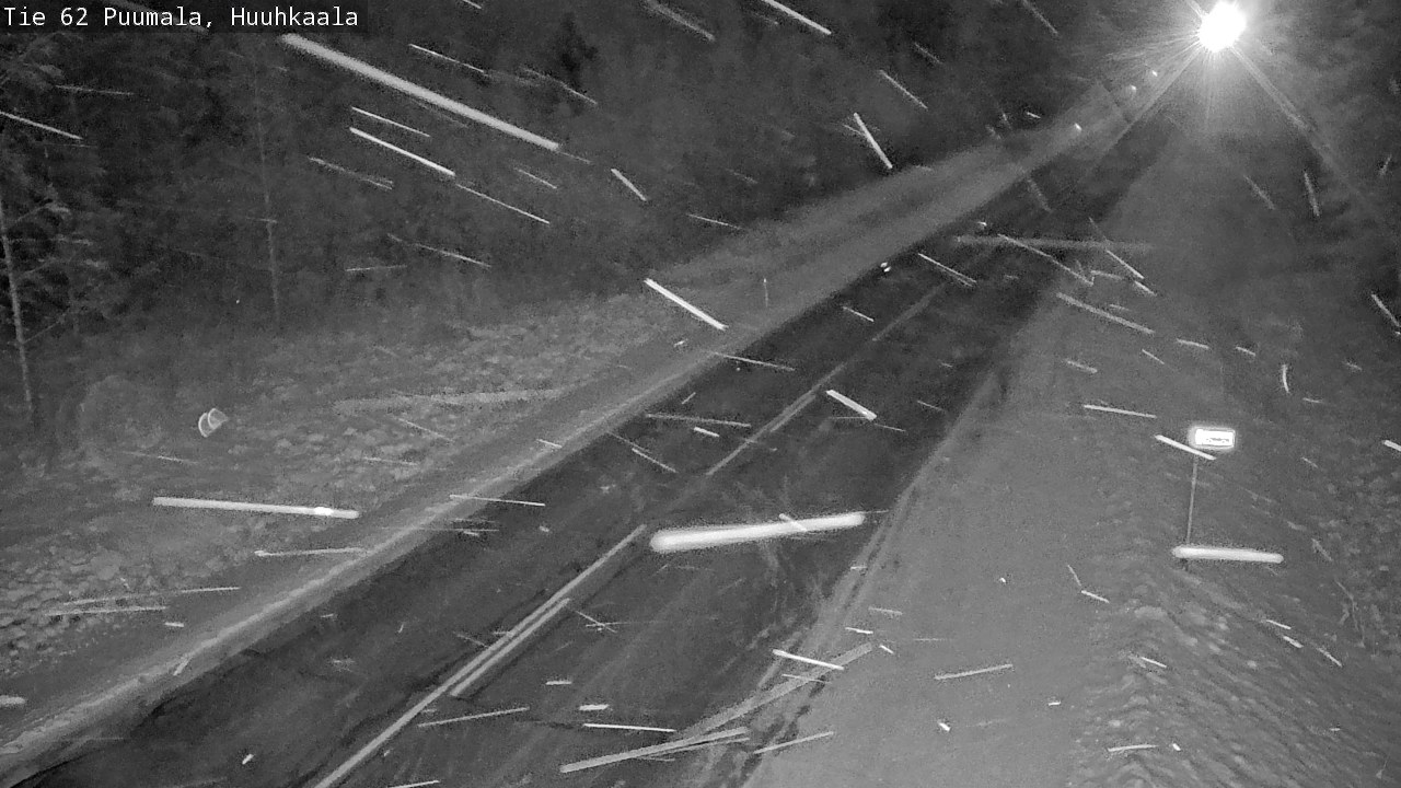 Weather Camera Image Väg 62 Puumala, Huuhkaala, Puumala, Etelä-Savo