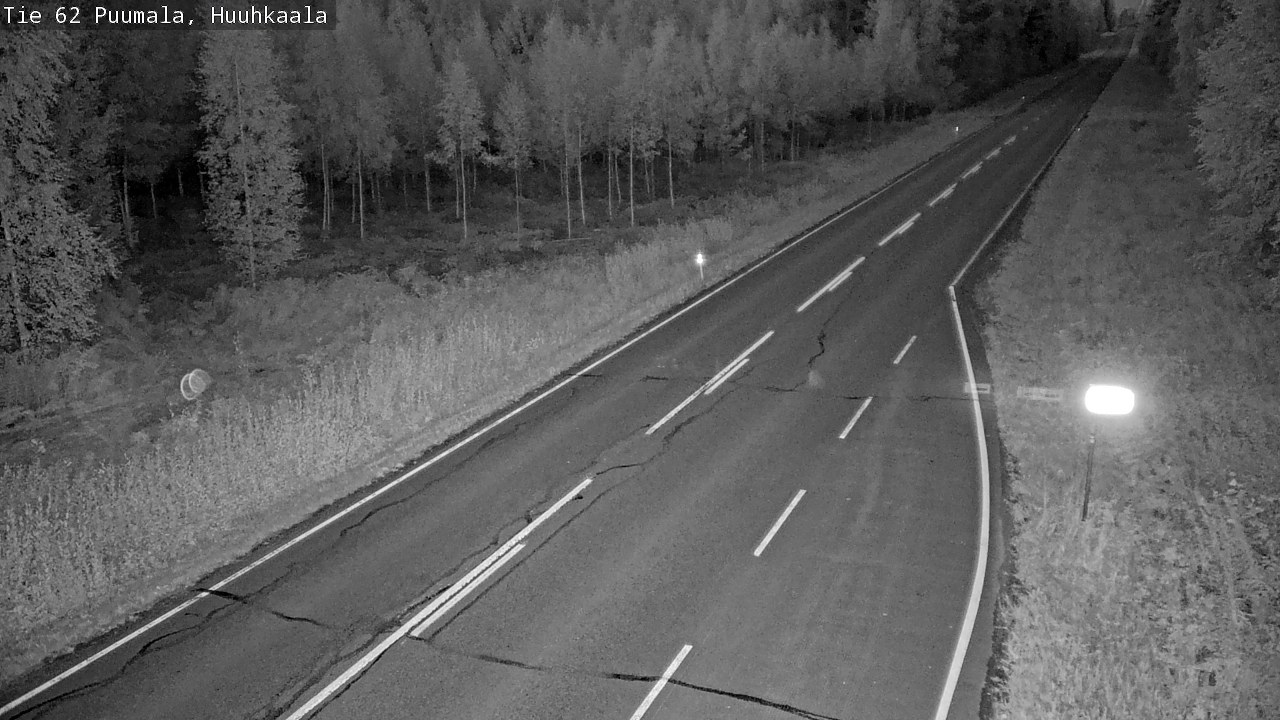 Kelikamerat Kuva Tie 62 Puumala, Huuhkaala, Puumala, Etelä-Savo