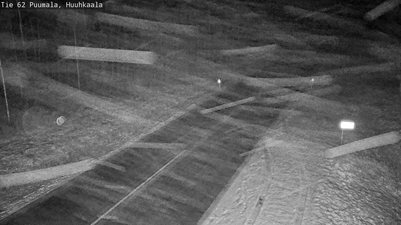 Weather Camera Image Väg 62 Puumala, Huuhkaala, Puumala, Etelä-Savo