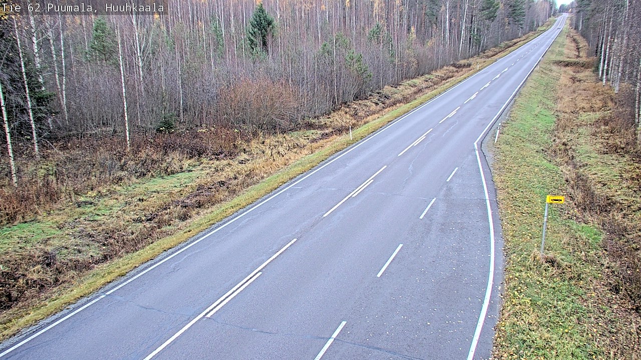 Kelikamerat Kuva Tie 62 Puumala, Huuhkaala, Puumala, Etelä-Savo