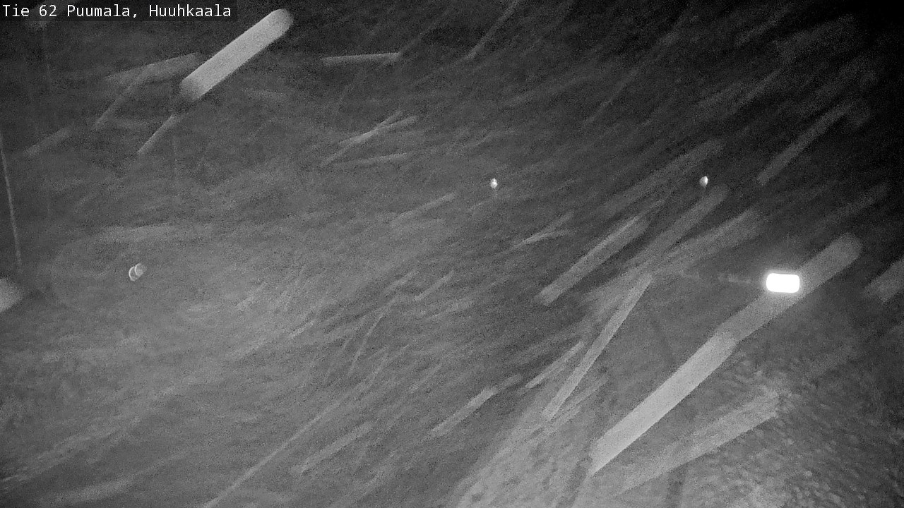 Weather Camera Image Väg 62 Puumala, Huuhkaala, Puumala, Etelä-Savo