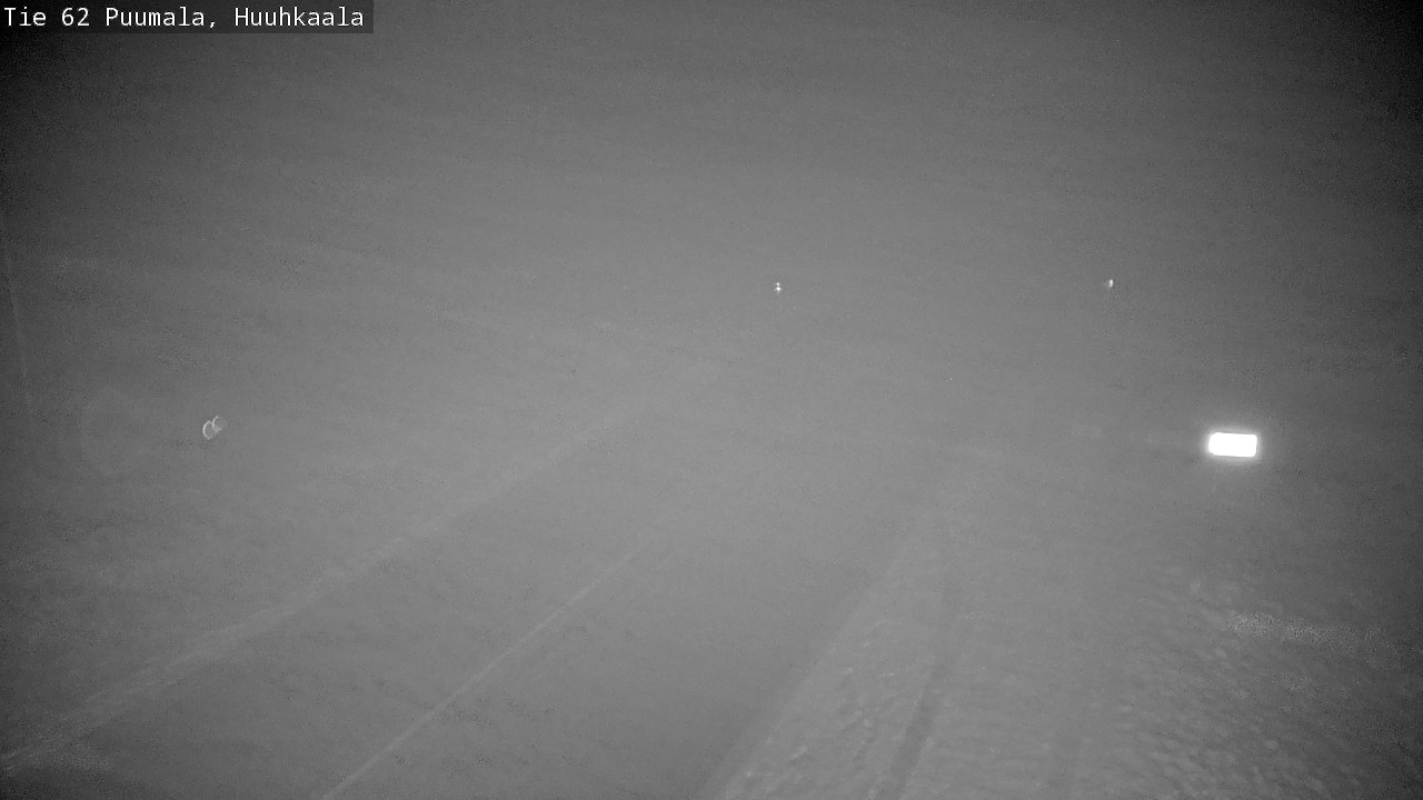Weather Camera Image Väg 62 Puumala, Huuhkaala, Puumala, Etelä-Savo