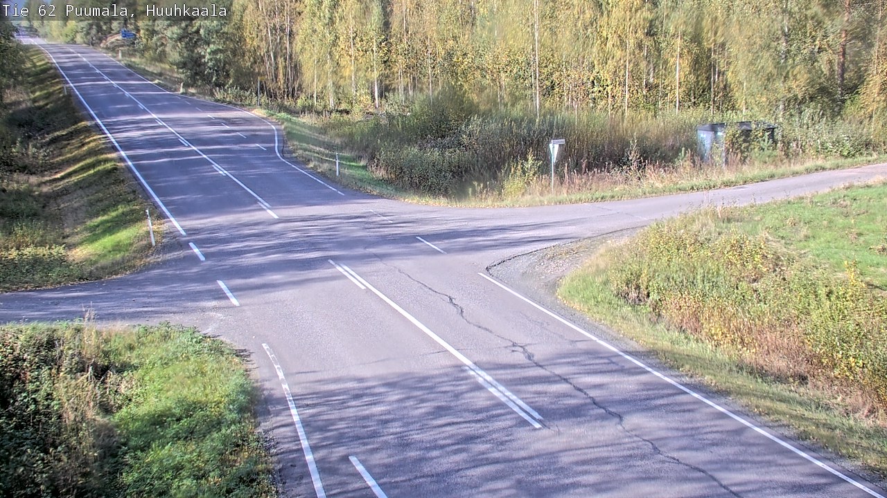 Weather Camera Image Väg 62 Puumala, Huuhkaala, Puumala, Etelä-Savo