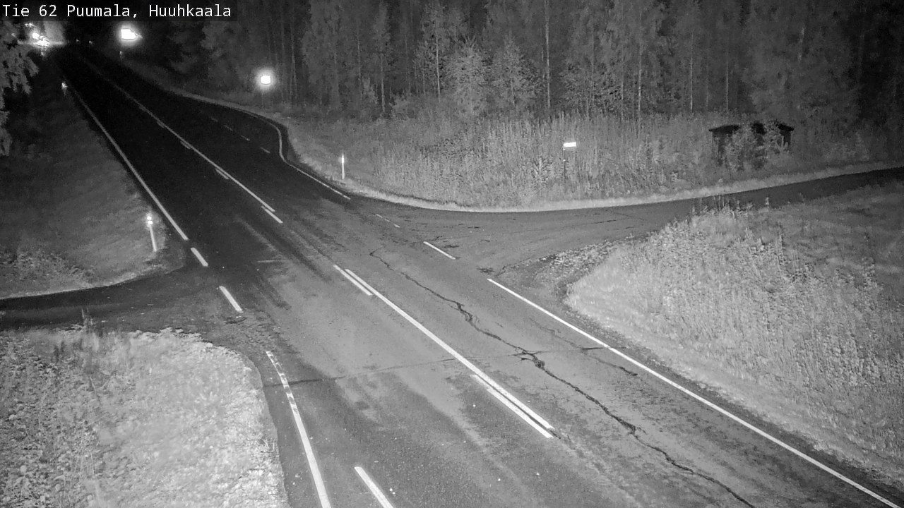 Weather Camera Image Road 62 Puumala, Huuhkaala, Puumala, Etelä-Savo