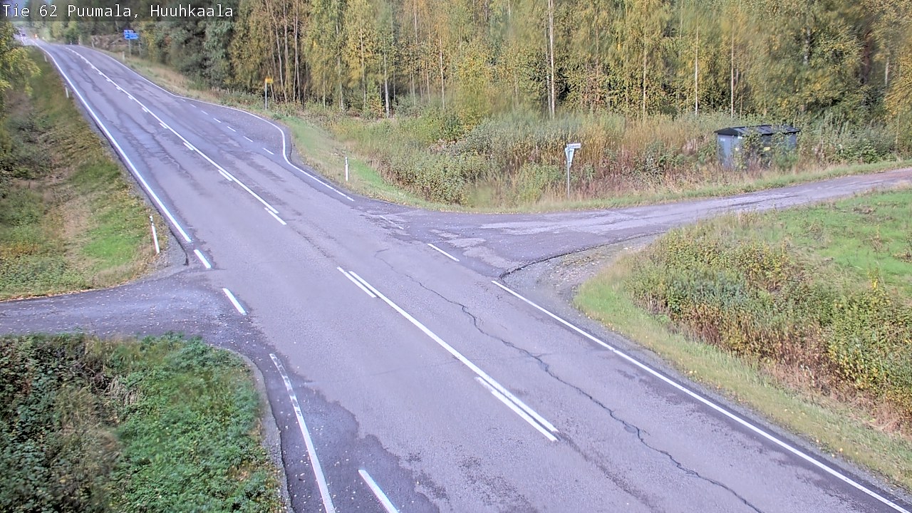 Weather Camera Image Road 62 Puumala, Huuhkaala, Puumala, Etelä-Savo