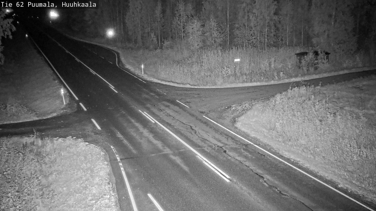 Weather Camera Image Road 62 Puumala, Huuhkaala, Puumala, Etelä-Savo
