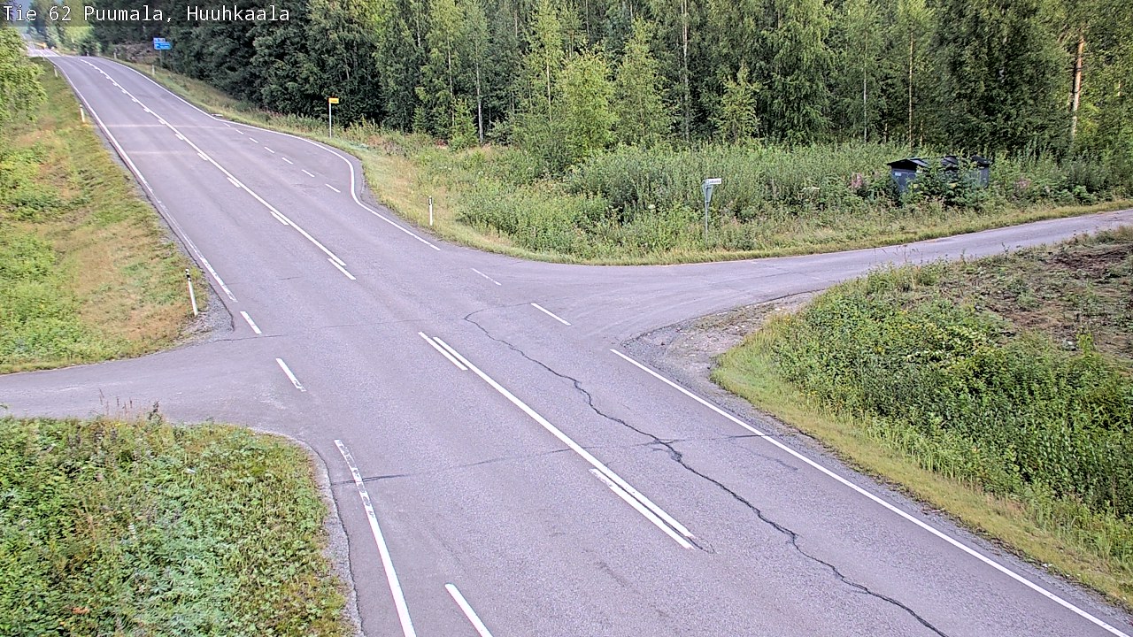 Weather Camera Image Road 62 Puumala, Huuhkaala, Puumala, Etelä-Savo