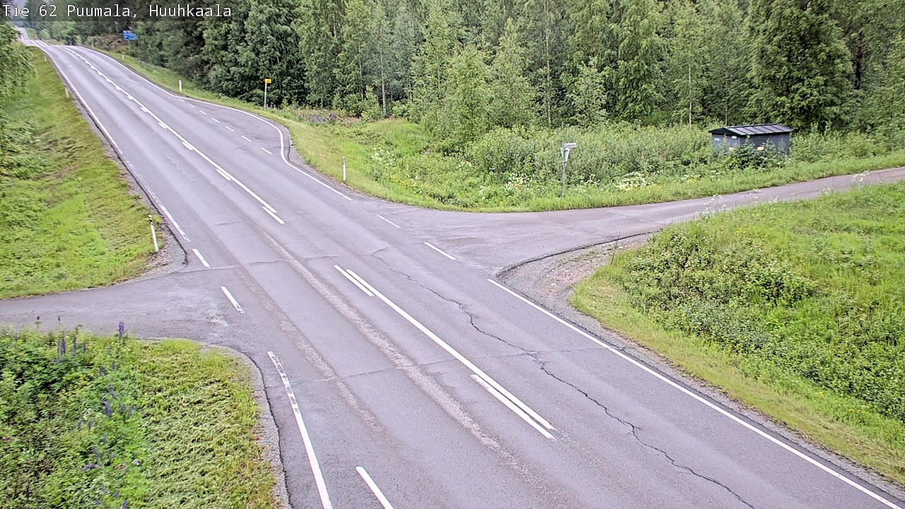 Weather Camera Image Road 62 Puumala, Huuhkaala, Puumala, Etelä-Savo