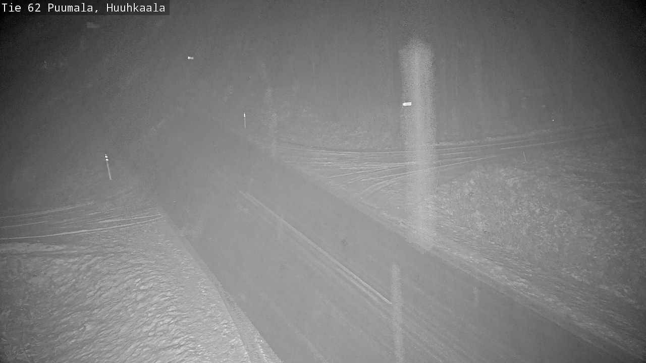 Weather Camera Image Väg 62 Puumala, Huuhkaala, Puumala, Etelä-Savo