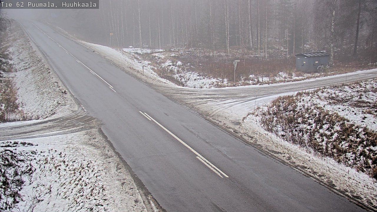Weather Camera Image Road 62 Puumala, Huuhkaala, Puumala, Etelä-Savo