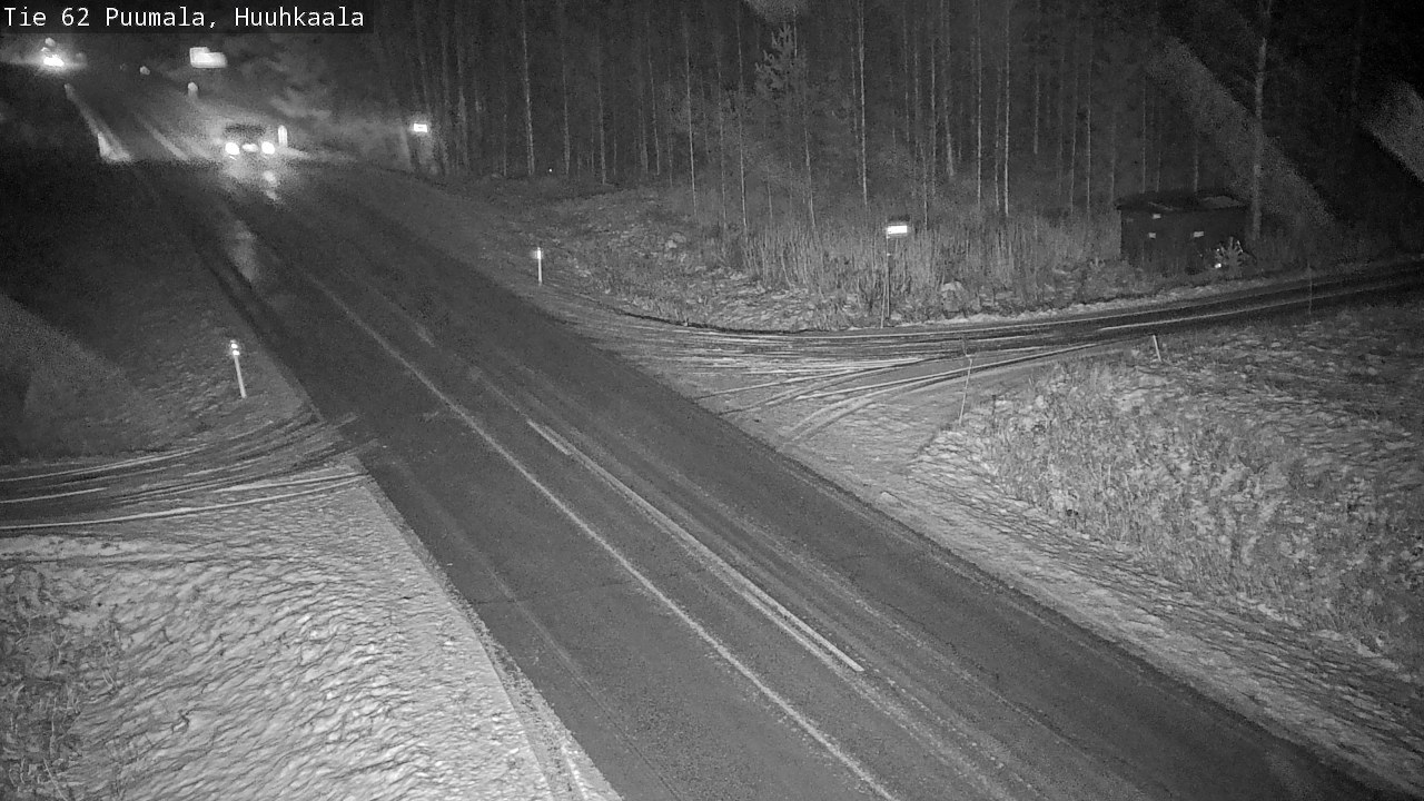 Weather Camera Image Väg 62 Puumala, Huuhkaala, Puumala, Etelä-Savo