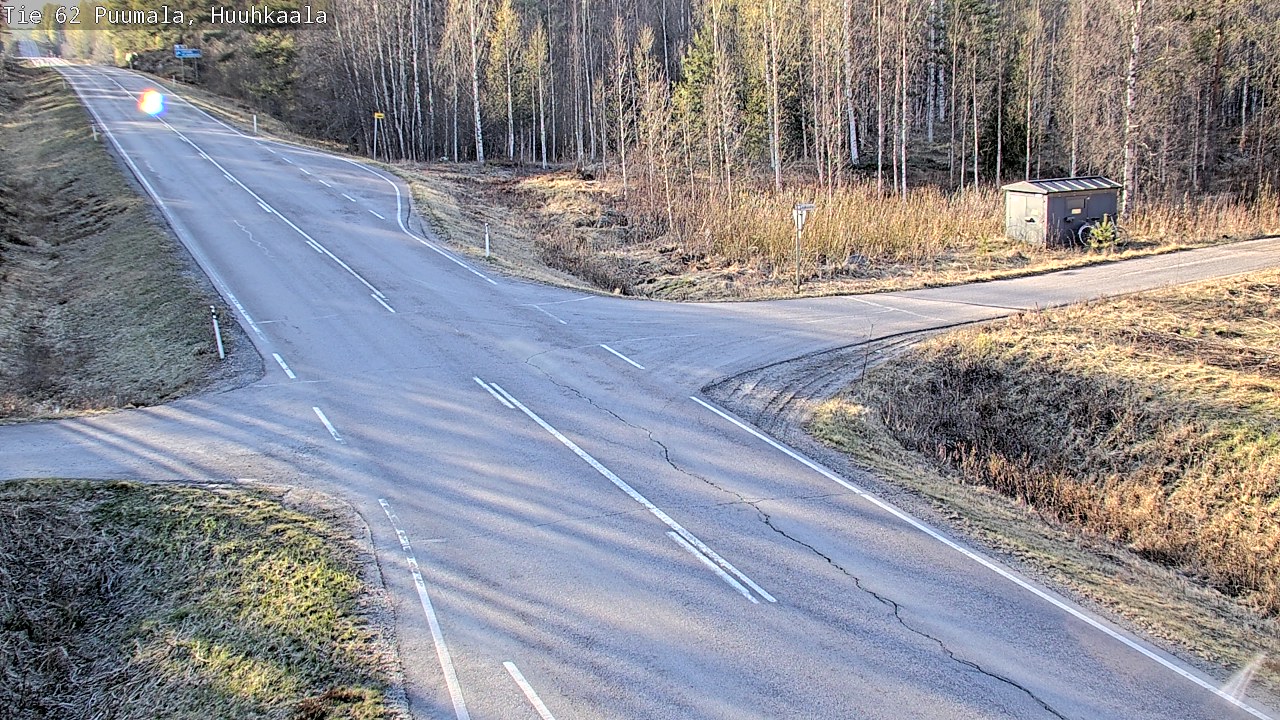 Weather Camera Image Väg 62 Puumala, Huuhkaala, Puumala, Etelä-Savo