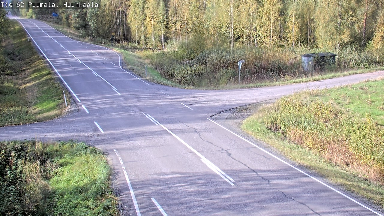 Weather Camera Image Road 62 Puumala, Huuhkaala, Puumala, Etelä-Savo