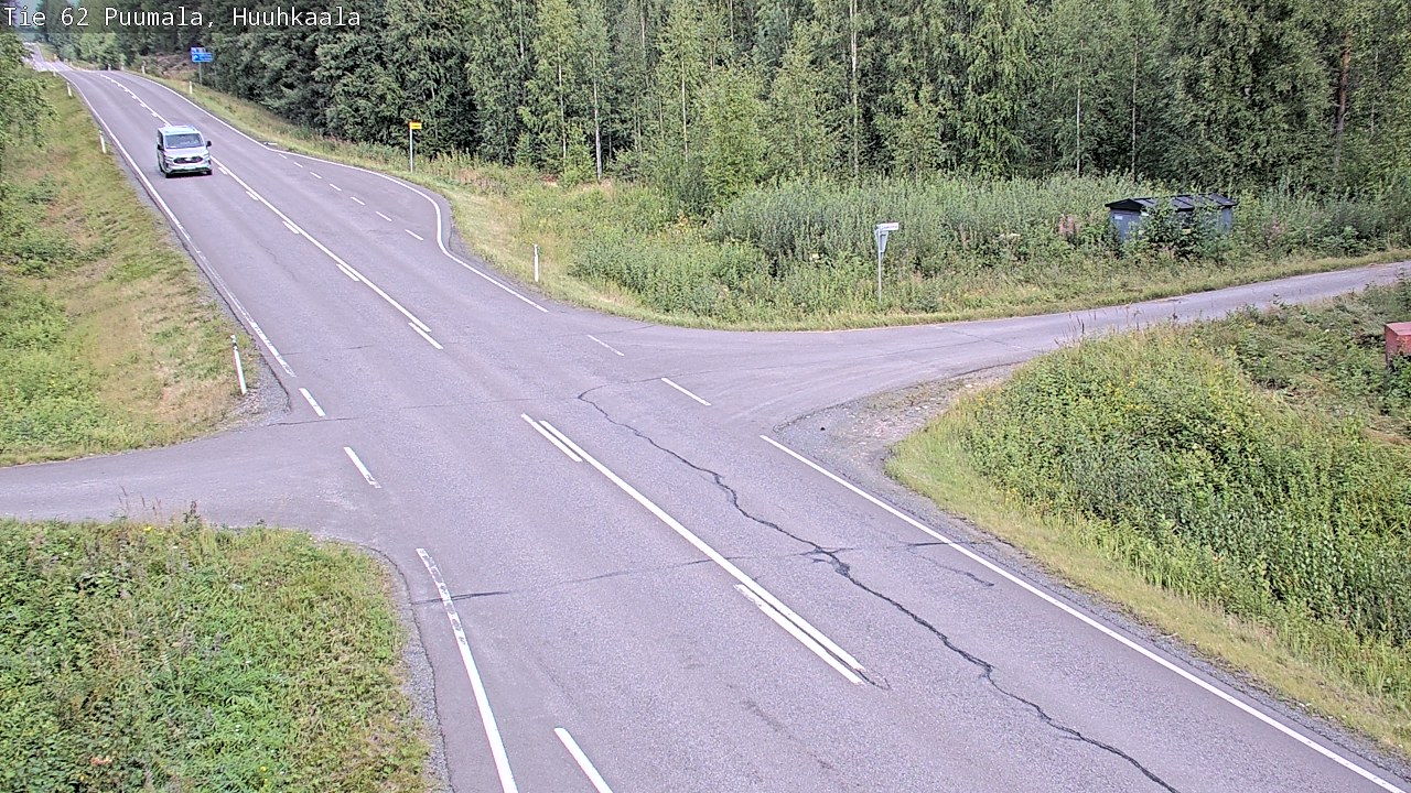 Kelikamerat Kuva Tie 62 Puumala, Huuhkaala, Puumala, Etelä-Savo