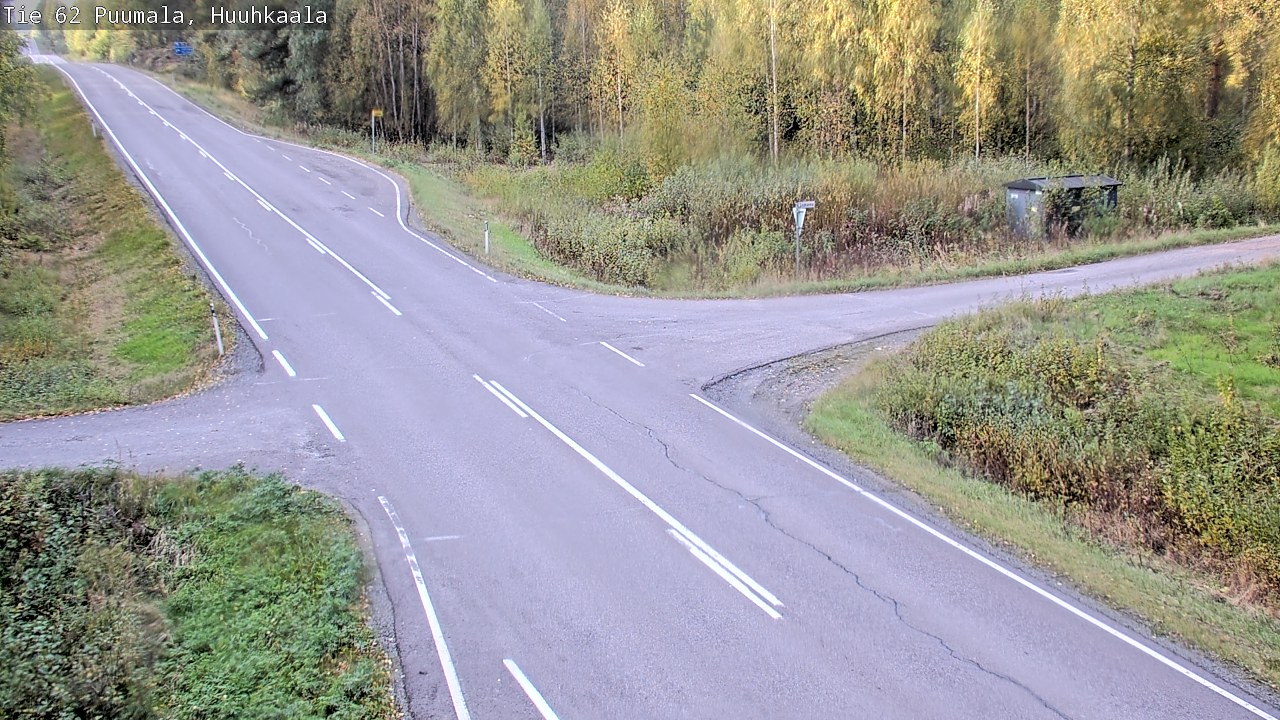 Weather Camera Image Road 62 Puumala, Huuhkaala, Puumala, Etelä-Savo